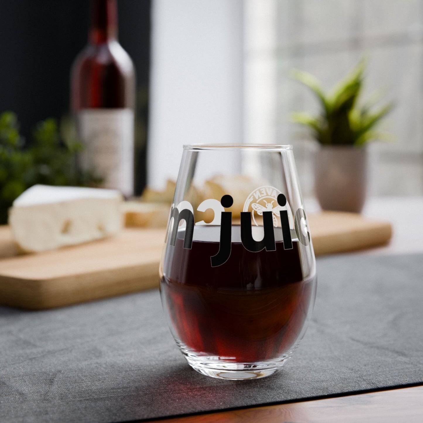 Corm Juice Stemless Wine Glass, 11.75oz