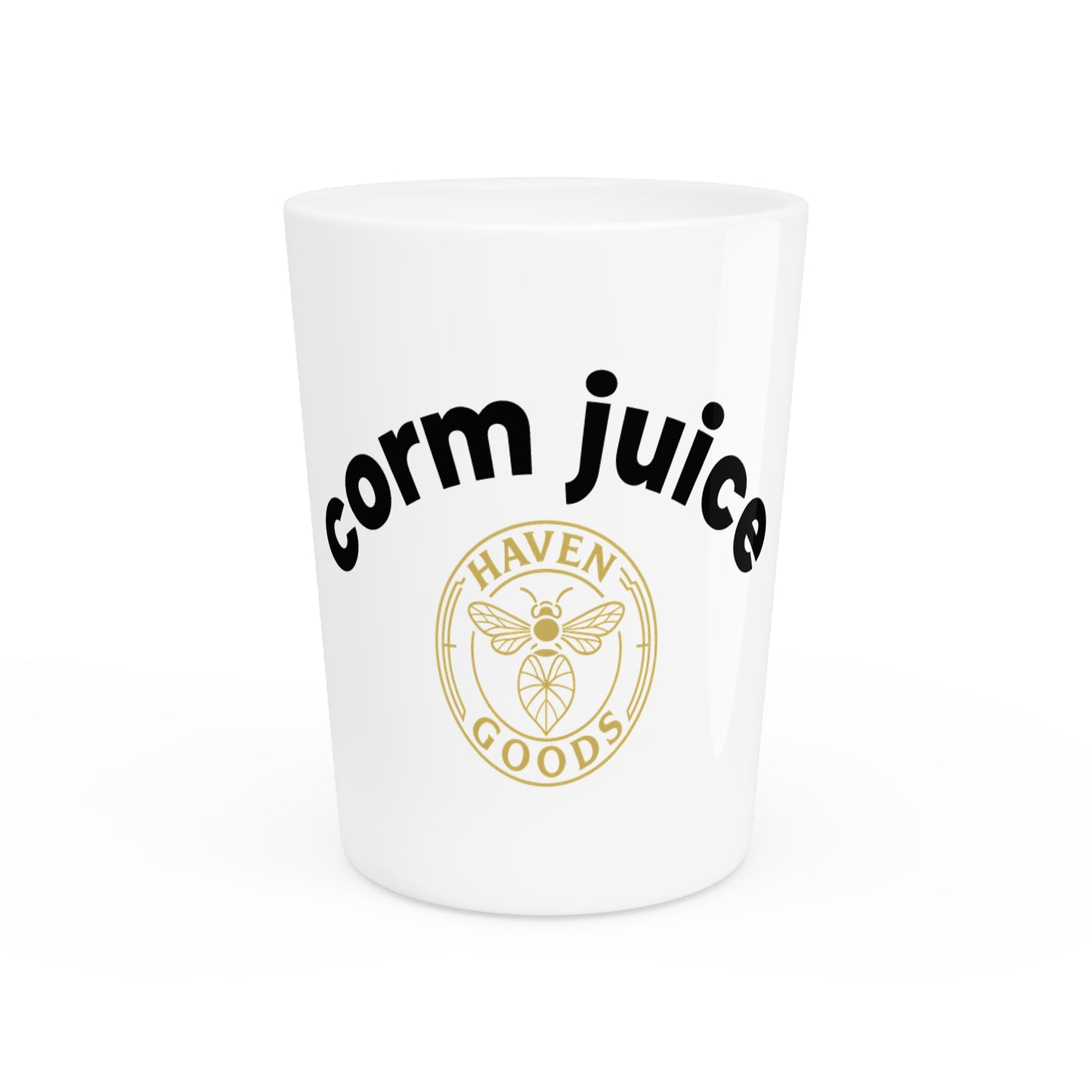 Corm Juice Shot Glass