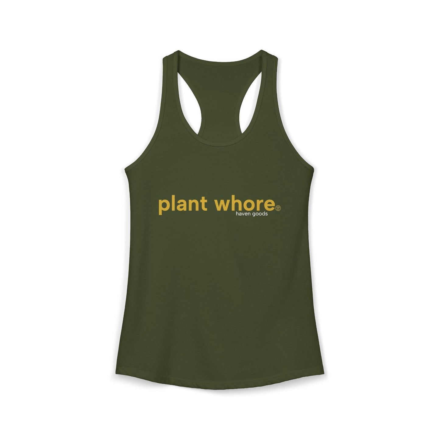 Women's Plant Whore Racerback Tank