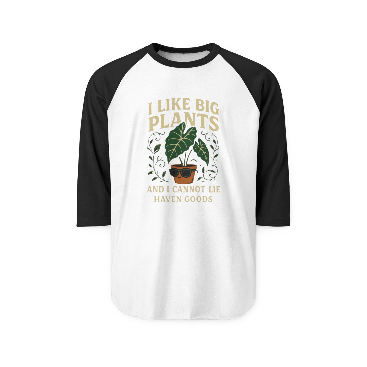 Unisex Three-Quarter Sleeve Raglan Shirt