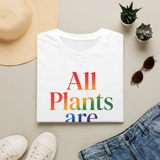 All Plants Are Welcome Pride Unisex Softstyle T-Shirt