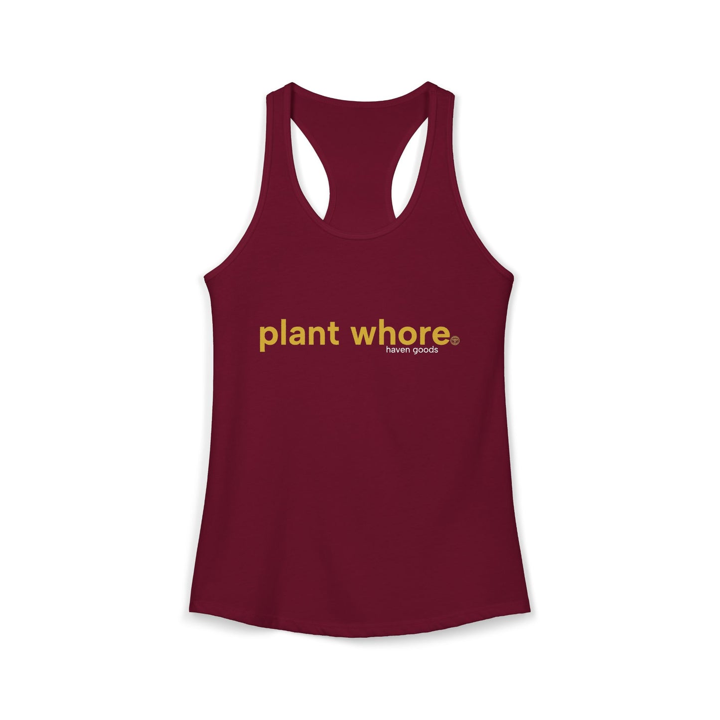 Women's Plant Whore Racerback Tank