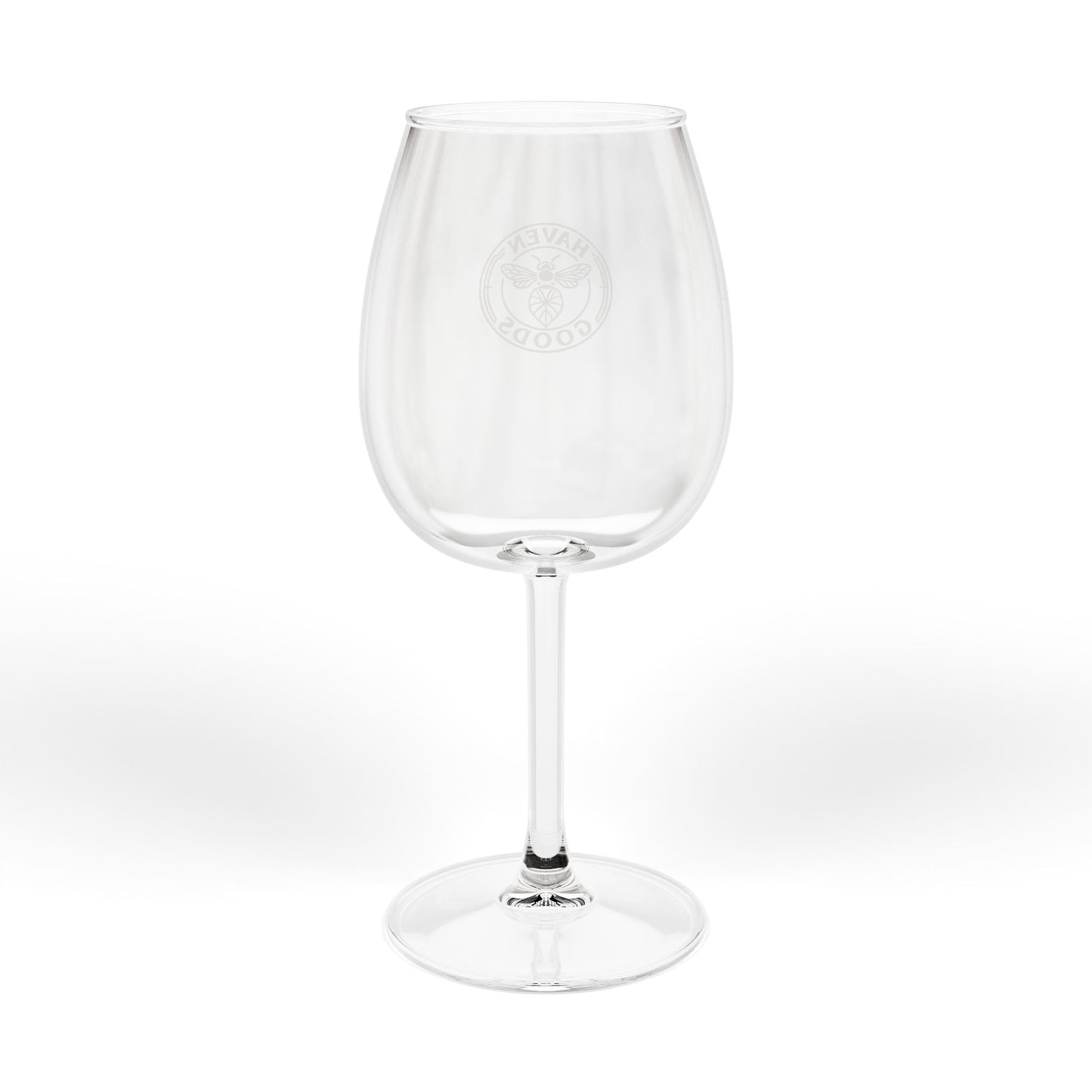 Haven Goods Logo Wine Glass, 12oz