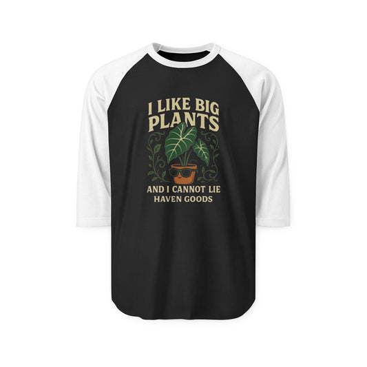 Unisex Three-Quarter Sleeve Raglan Shirt