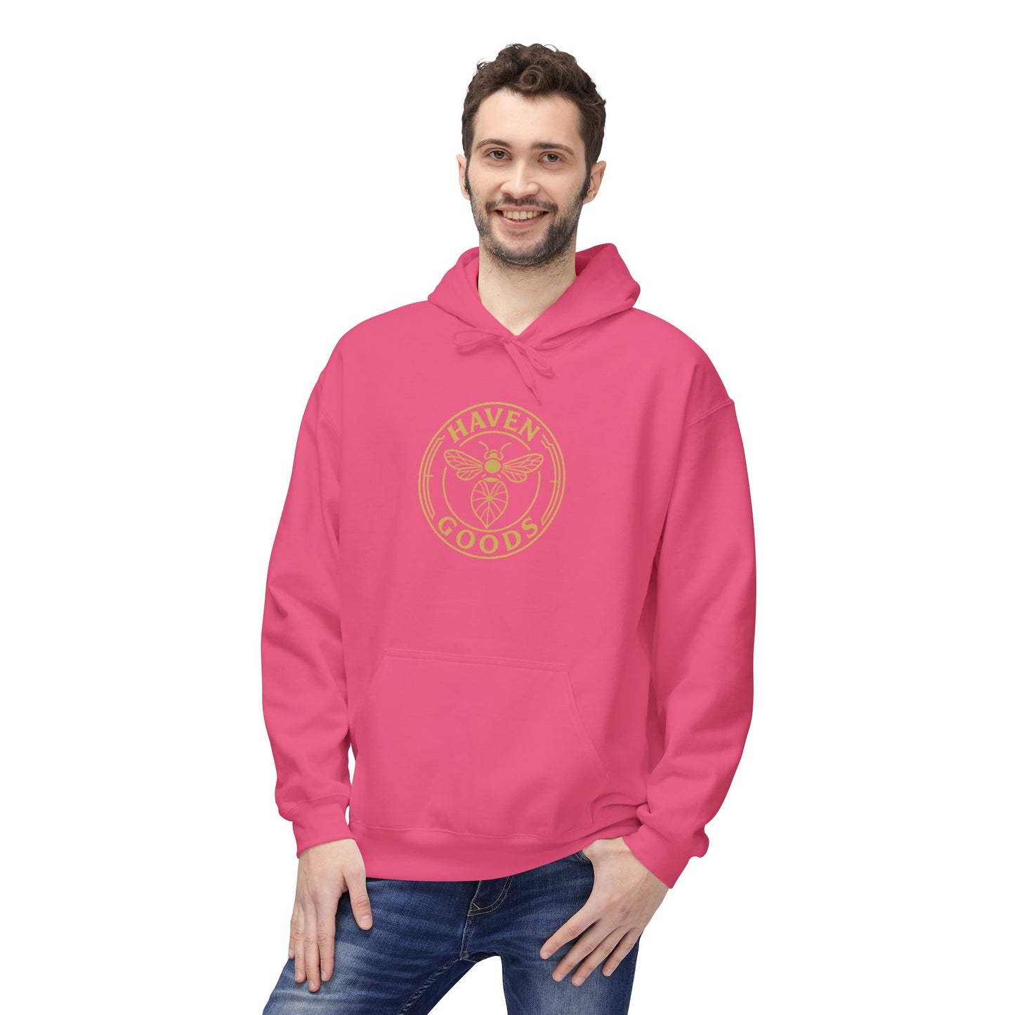 Haven Goods Logo Unisex Midweight Hoodie