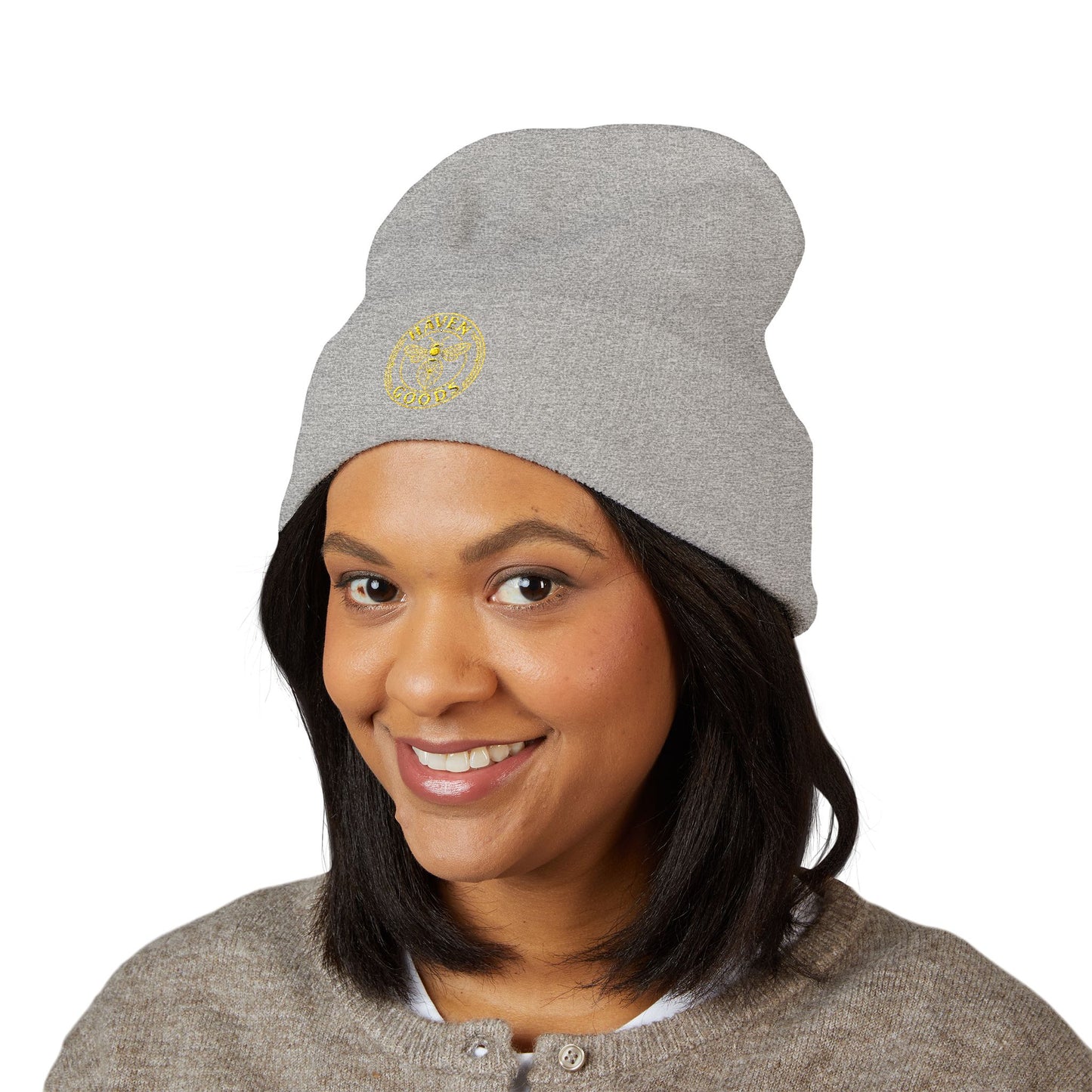 Haven Goods Logo Cuffed Beanie (Embroidery)