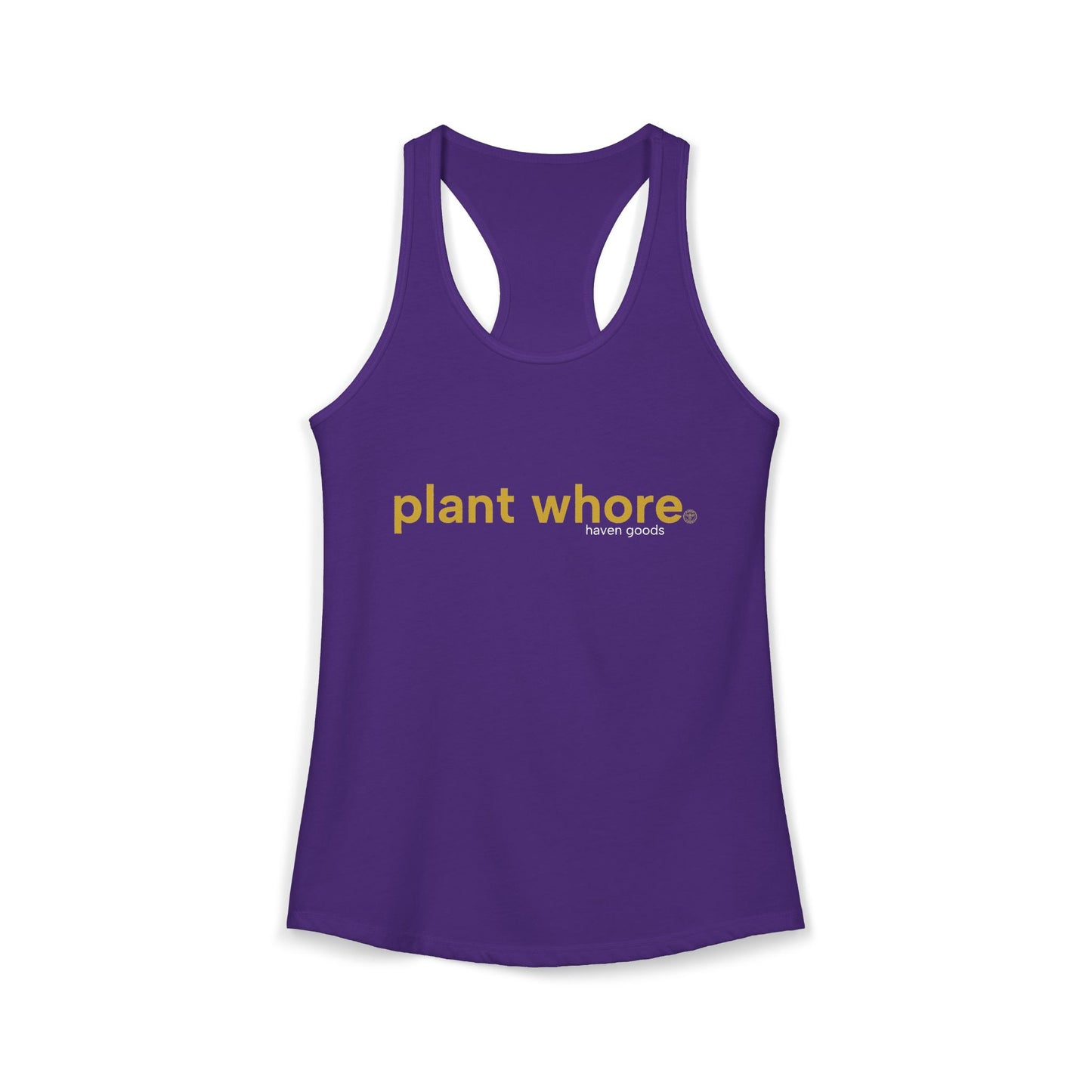 Women's Plant Whore Racerback Tank
