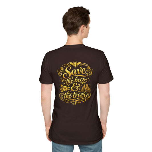 Save the bees & the trees Unisex T-Shirt