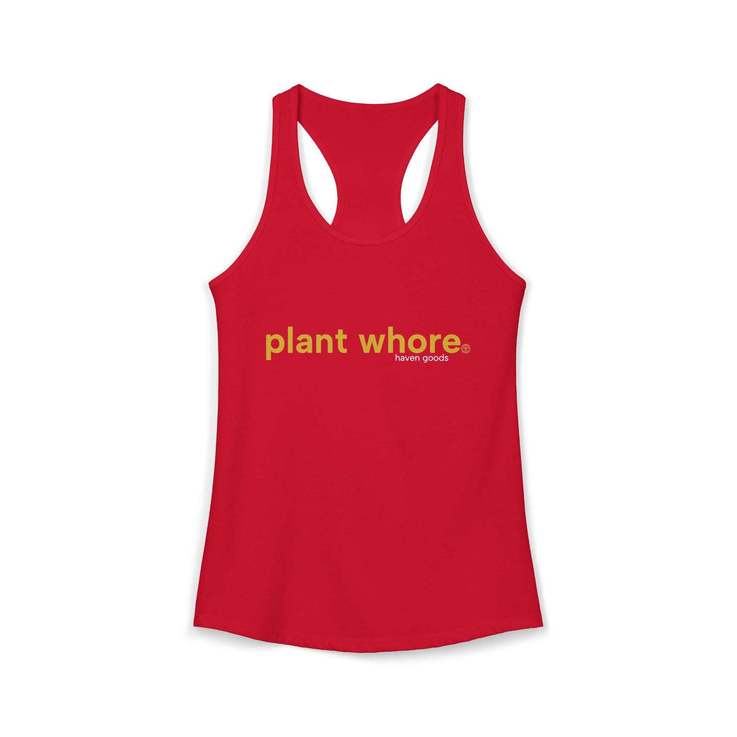 Women's Plant Whore Racerback Tank