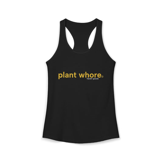 Women's Plant Whore Racerback Tank