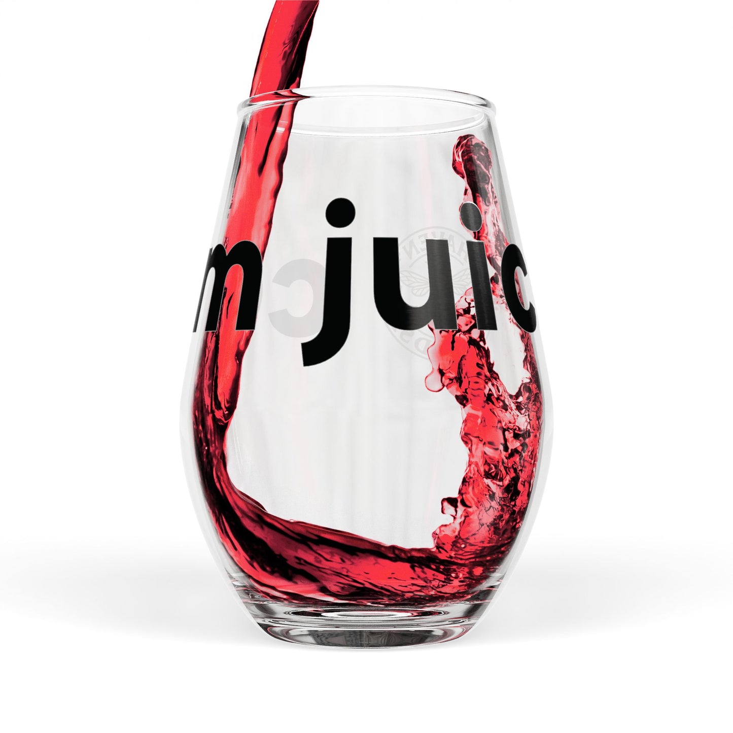 Corm Juice Stemless Wine Glass, 11.75oz